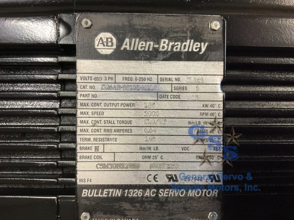 Allen-Bradley 1326AB-B520E-M2LS *1 YEAR WARRANTY* - Image 3