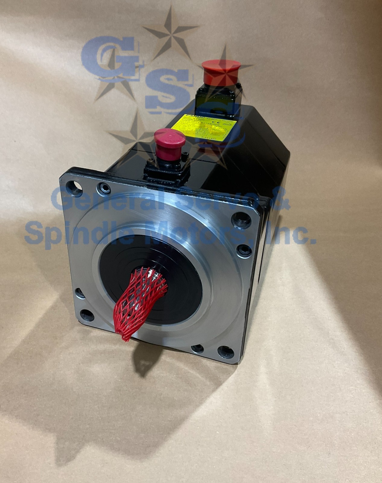 Fanuc A06B-0034-B175#0008 AC MOTOR B6/2000 A32B W/KEYWAY *1 YEAR WARRANTY* - Image 2