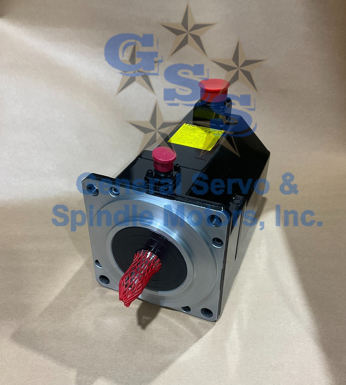Fanuc A06B-0034-B175#0008 AC MOTOR B6/2000 A32B W/KEYWAY *1 YEAR WARRANTY*