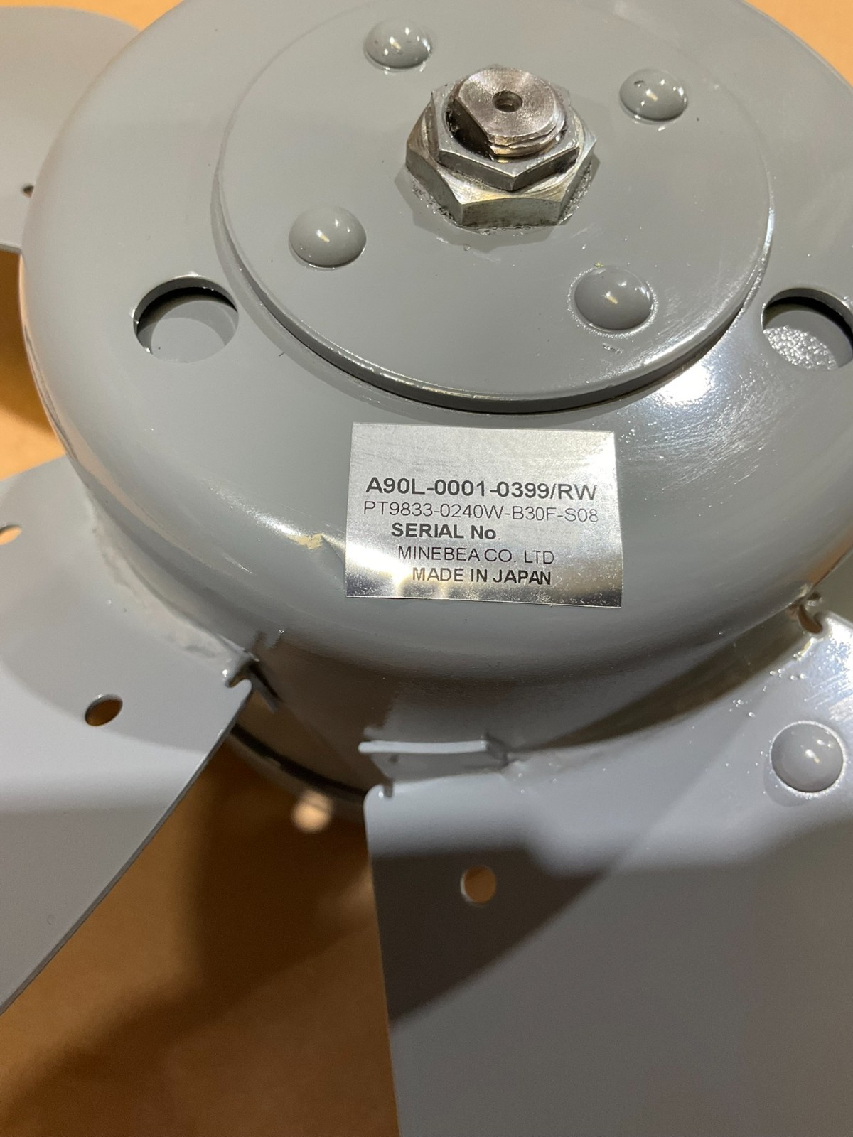 Fanuc Fan A90L-0001-0399/RW - Image 2