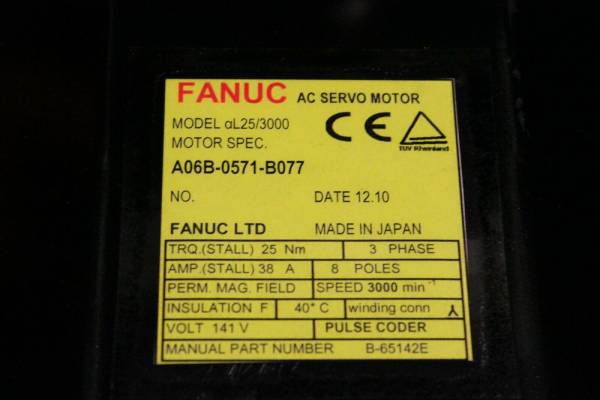 JML FANUC A06B-0170-B088#7000 SERVO MOTOR JML Warranty!!!!! 