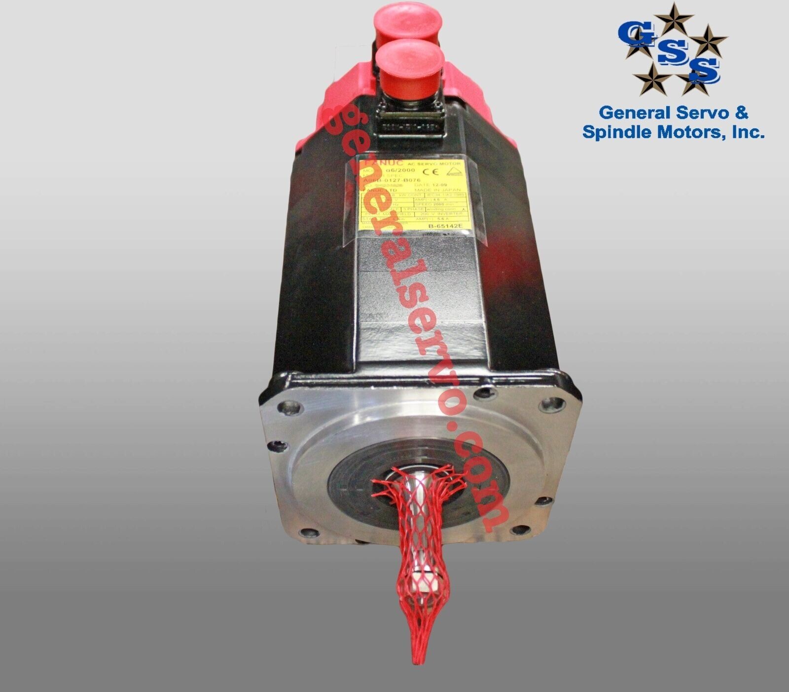 Fanuc A06B-0127-B076 AC MOTOR A6/2000 A64+S.CAPACIT *1 YEAR WARRANTY* - Image 2