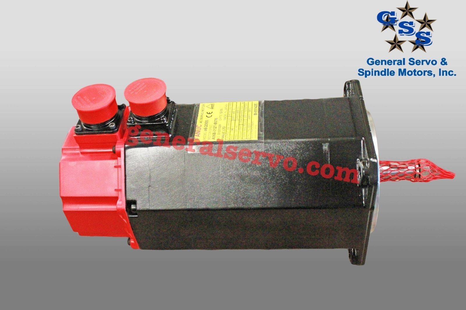 Fanuc A06B-0127-B076 AC MOTOR A6/2000 A64+S.CAPACIT *1 YEAR WARRANTY*