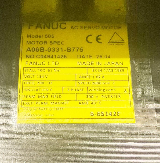 Fanuc A06B-0331-B775 *1 YEAR WARRANTY* - Image 3