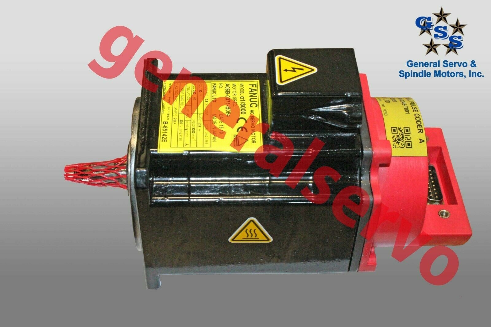 Fanuc A06B-0371-B071 AC MOTOR A1/3000 SERIAL A *1 YEAR WARRANTY* - Image 2