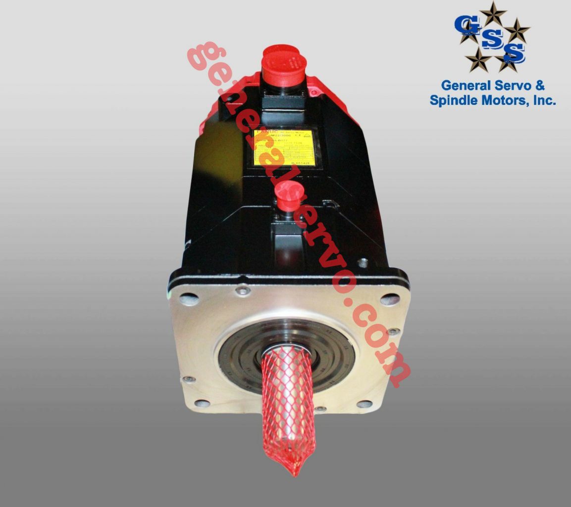 A06B0165B177 Fanuc AC Servo Motor AM22/3000 I64 W/Brake, 143V, 200Hz