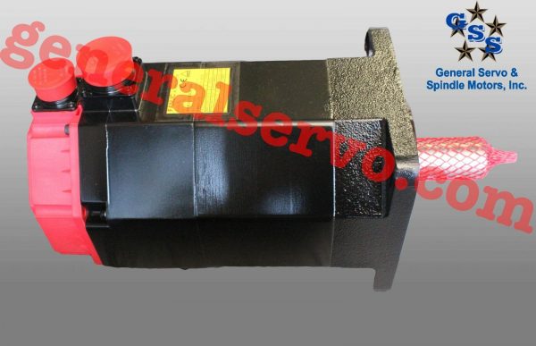 A06B-0571-B003#7064 Fanuc AC Servo Motor 7L 3000P Dbl Bearing, 122V, 24.5Nm, 3PH, 37A