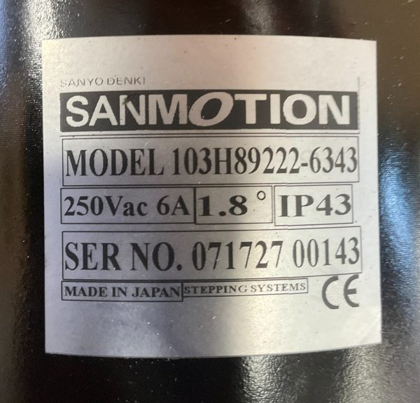 Sanyo Denki 103H89222-6343 *1 YEAR WARRANTY* - Image 2